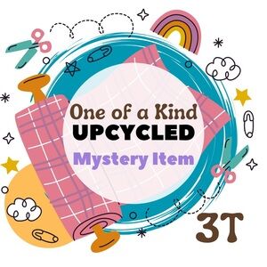 Mystery Box One of a Kind Upcycled Item Kids Toddler 3T Boys Girls Fun Unique